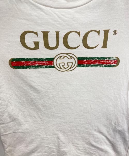 GUCCI（グッチ）GUCCI (グッチ) 半袖Tシャツ ホワイト サイズ:110cmの古着・服飾アイテム