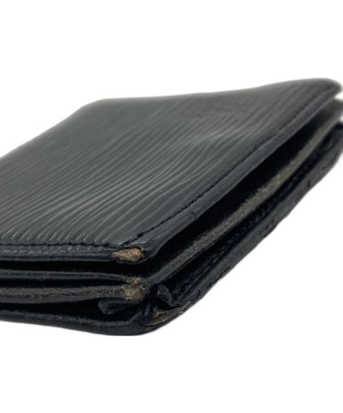 LOUIS VUITTON（ルイ ヴィトン）LOUIS VUITTON (ルイ ヴィトン) コインケース ブラックの古着・服飾アイテム