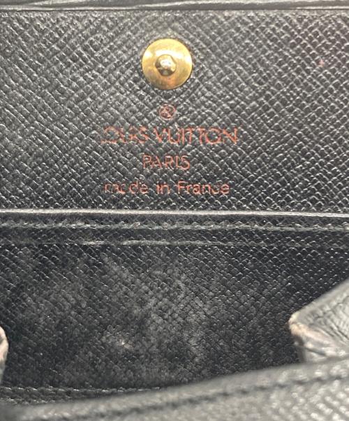 LOUIS VUITTON（ルイ ヴィトン）LOUIS VUITTON (ルイ ヴィトン) コインケース ブラックの古着・服飾アイテム
