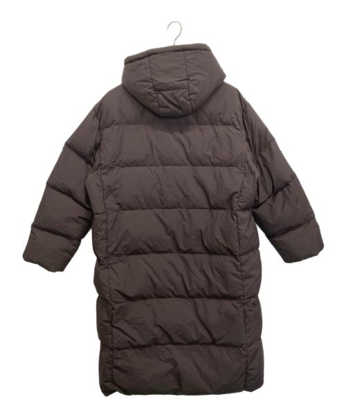 mukuu（ムク）mukuu (ムク) ダウンコート ブラウン サイズ:Sの古着・服飾アイテム
