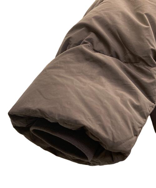 mukuu（ムク）mukuu (ムク) ダウンコート ブラウン サイズ:Sの古着・服飾アイテム