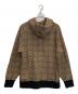 COACH (コーチ) ジップパーカー ブラウン×ブラック サイズ:FREE：11000円