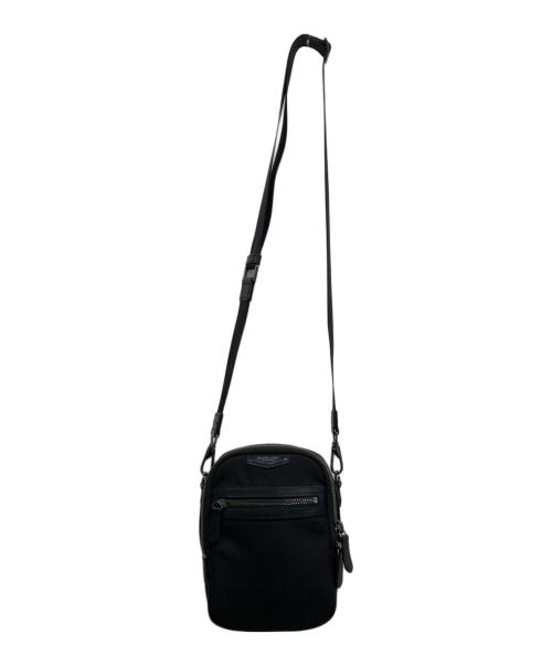 BLACK LABEL CRESTBRIDGE（ブラックレーベル クレストブリッジ）BLACK LABEL CRESTBRIDGE (ブラックレーベル クレストブリッジ) ショルダーバッグ ブラックの古着・服飾アイテム
