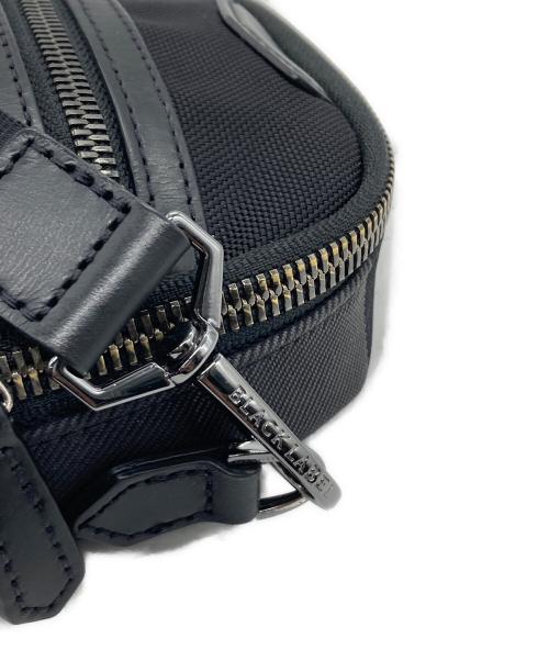 BLACK LABEL CRESTBRIDGE（ブラックレーベル クレストブリッジ）BLACK LABEL CRESTBRIDGE (ブラックレーベル クレストブリッジ) ショルダーバッグ ブラックの古着・服飾アイテム