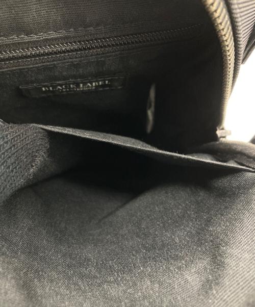 BLACK LABEL CRESTBRIDGE（ブラックレーベル クレストブリッジ）BLACK LABEL CRESTBRIDGE (ブラックレーベル クレストブリッジ) ショルダーバッグ ブラックの古着・服飾アイテム