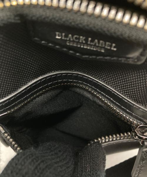 BLACK LABEL CRESTBRIDGE（ブラックレーベル クレストブリッジ）BLACK LABEL CRESTBRIDGE (ブラックレーベル クレストブリッジ) ショルダーバッグ ブラックの古着・服飾アイテム