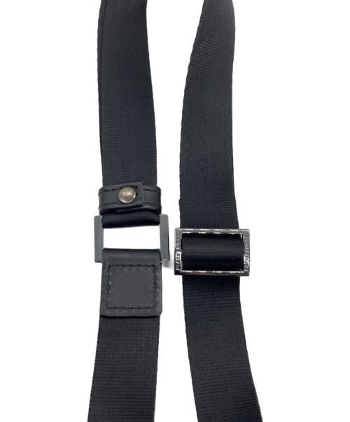 BLACK LABEL CRESTBRIDGE（ブラックレーベル クレストブリッジ）BLACK LABEL CRESTBRIDGE (ブラックレーベル クレストブリッジ) ショルダーバッグ ブラックの古着・服飾アイテム