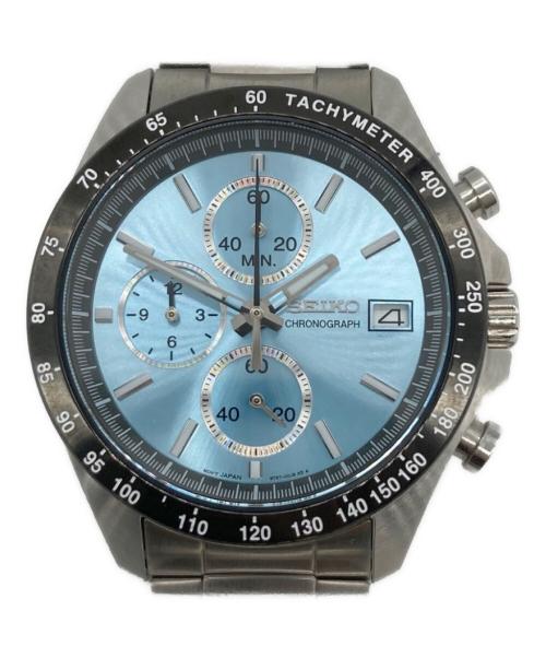 SEIKO（セイコー）SEIKO (セイコー) 8Tクロノグラフ スカイブルーの古着・服飾アイテム