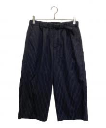 THE NORTH FACE（ザ ノース フェイス）の古着「ストライプパンツ」｜ネイビー