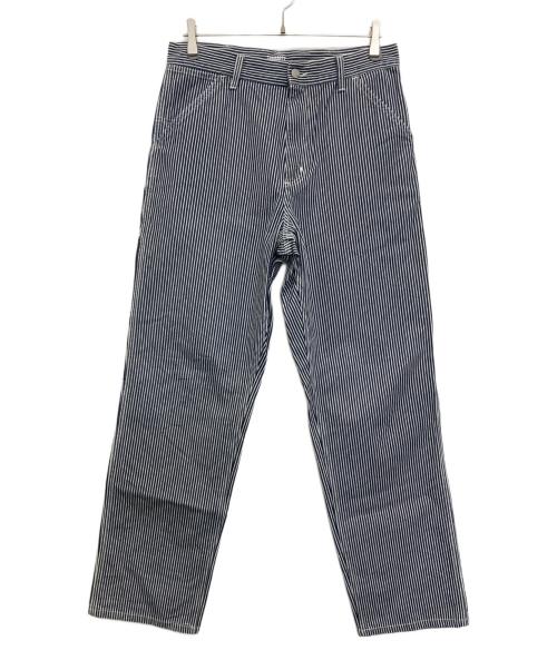 CarHartt（カーハート）CarHartt (カーハート) ペインターパンツ ネイビー×ホワイト サイズ:不明の古着・服飾アイテム