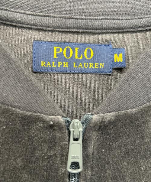 POLO RALPH LAUREN（ポロ・ラルフローレン）POLO RALPH LAUREN (ポロ・ラルフローレン) ジップアップジャケット グレー サイズ:Mの古着・服飾アイテム