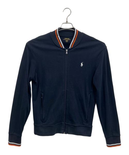 POLO RALPH LAUREN（ポロ・ラルフローレン）POLO RALPH LAUREN (ポロ・ラルフローレン) ブルゾン ネイビー サイズ:ｓの古着・服飾アイテム