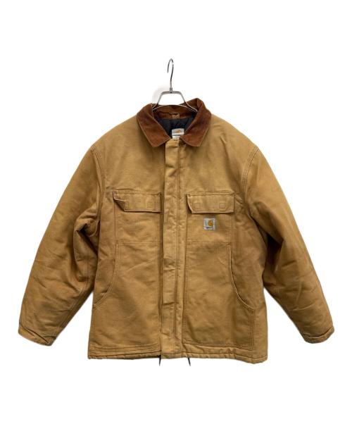 CarHartt（カーハート）CarHartt (カーハート) トラディショナルジャケット ブラウン×ベージュ サイズ:SIZE 不明の古着・服飾アイテム