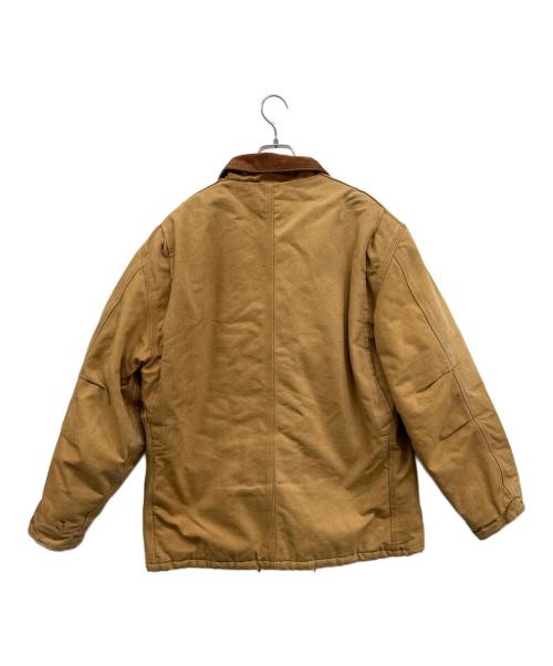 CarHartt（カーハート）CarHartt (カーハート) トラディショナルジャケット ブラウン×ベージュ サイズ:SIZE 不明の古着・服飾アイテム