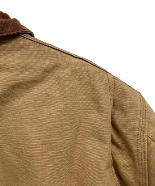 CarHartt（カーハート）CarHartt (カーハート) トラディショナルジャケット ブラウン×ベージュ サイズ:SIZE 不明の古着・服飾アイテム