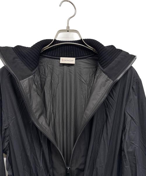 MONCLER（モンクレール）MONCLER (モンクレール) ハーフジップナイロンワンピース ブラック サイズ:SIZE 40の古着・服飾アイテム