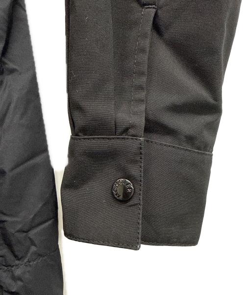 MONCLER（モンクレール）MONCLER (モンクレール) ハーフジップナイロンワンピース ブラック サイズ:SIZE 40の古着・服飾アイテム