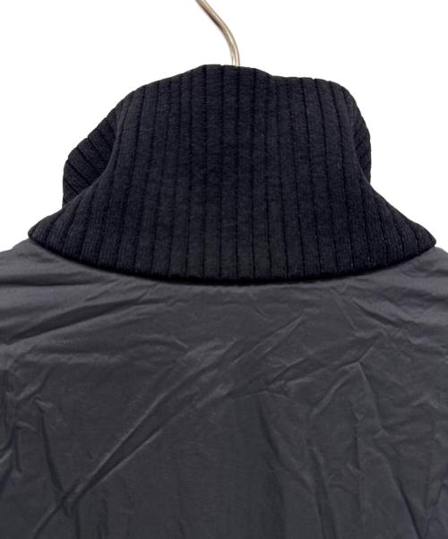 MONCLER（モンクレール）MONCLER (モンクレール) ハーフジップナイロンワンピース ブラック サイズ:SIZE 40の古着・服飾アイテム