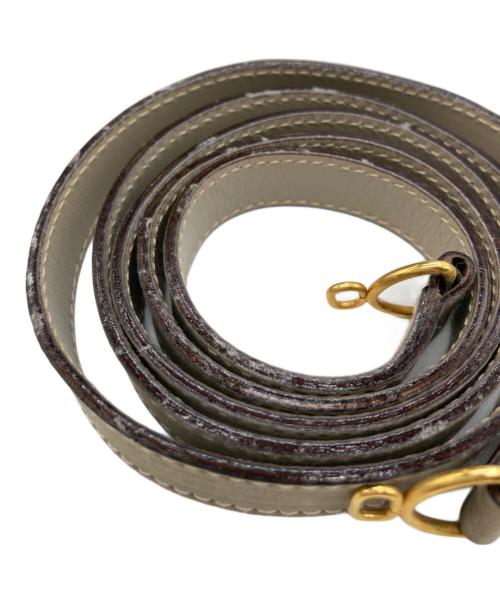 Salvatore Ferragamo（サルヴァトーレ フェラガモ）Salvatore Ferragamo (サルヴァトーレ フェラガモ) 2WAYショルダーバッグ ベージュ×ブラックの古着・服飾アイテム