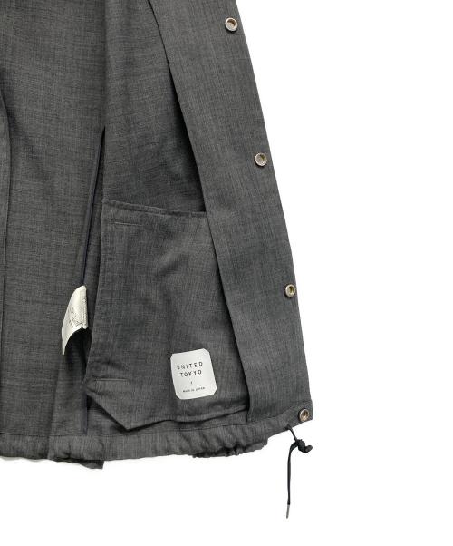 UNITED TOKYO（ユナイテッドトーキョー）UNITED TOKYO (ユナイテッドトーキョー) コーチジャケット グレー サイズ:SIZE1の古着・服飾アイテム