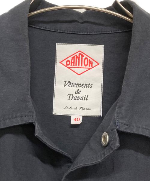 DANTON（ダントン）DANTON (ダントン) 長袖シャツ ネイビー サイズ:40の古着・服飾アイテム