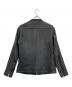 FREAK'S STORE (フリークスストア) シングルライダースジャケット ブラック サイズ:S：7000円