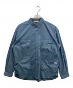 NANGAナンガ）の古着「長袖シャツ」｜ブルー