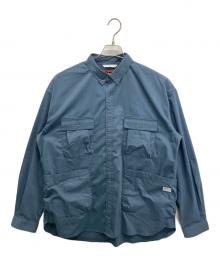 NANGA（ナンガ）の古着「長袖シャツ」｜ブルー