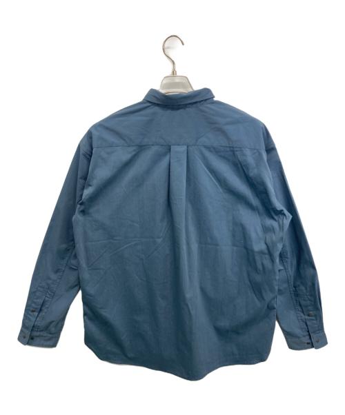 NANGA（ナンガ）NANGA (ナンガ) 長袖シャツ ブルー サイズ:Lの古着・服飾アイテム