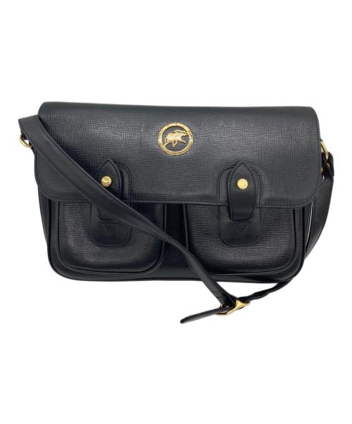 HUNTING WORLD（ハンティングワールド）HUNTING WORLD (ハンティングワールド) ショルダーバッグ ブラックの古着・服飾アイテム