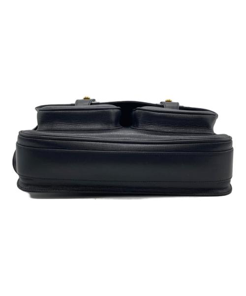 HUNTING WORLD（ハンティングワールド）HUNTING WORLD (ハンティングワールド) ショルダーバッグ ブラックの古着・服飾アイテム