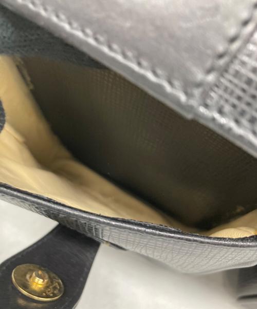 HUNTING WORLD（ハンティングワールド）HUNTING WORLD (ハンティングワールド) ショルダーバッグ ブラックの古着・服飾アイテム