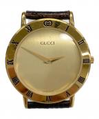 GUCCIグッチ）の古着「腕時計」｜ゴールドカラー