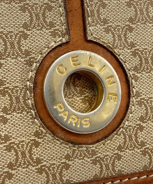 CELINE（セリーヌ）CELINE (セリーヌ) ショルダーバッグ ブラウン×ベージュの古着・服飾アイテム