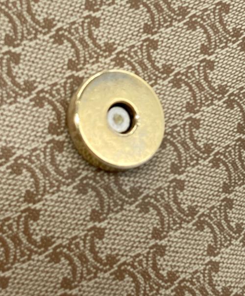 CELINE（セリーヌ）CELINE (セリーヌ) ショルダーバッグ ブラウン×ベージュの古着・服飾アイテム