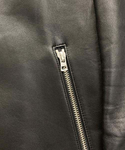 LIDnM（リドム）LIDnM (リドム) シングルライダースジャケット ブラック サイズ:SIZE Lの古着・服飾アイテム