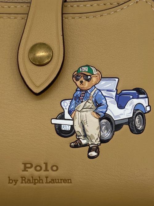 POLO RALPH LAUREN（ポロ・ラルフローレン）POLO RALPH LAUREN (ポロ・ラルフローレン) コンパクトウォレット ベージュ 未使用品の古着・服飾アイテム