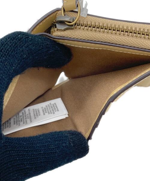 POLO RALPH LAUREN（ポロ・ラルフローレン）POLO RALPH LAUREN (ポロ・ラルフローレン) コンパクトウォレット ベージュ 未使用品の古着・服飾アイテム