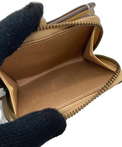 POLO RALPH LAUREN（ポロ・ラルフローレン）POLO RALPH LAUREN (ポロ・ラルフローレン) コンパクトウォレット ベージュ 未使用品の古着・服飾アイテム