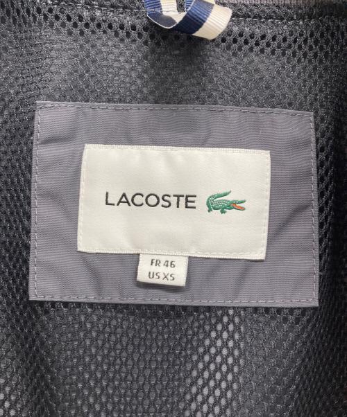 LACOSTE（ラコステ）LACOSTE (ラコステ) MA-1ブルゾン グレー サイズ:US XSの古着・服飾アイテム