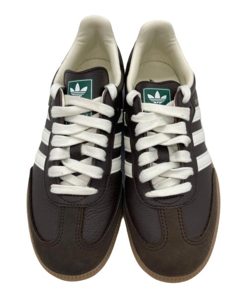 adidas（アディダス）adidas (アディダス) ローカットスニーカー ブラウン×ホワイト サイズ:23.5cmの古着・服飾アイテム