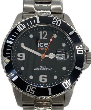 中古・古着通販】ice watch (アイスウォッチ) 腕時計 ブラック