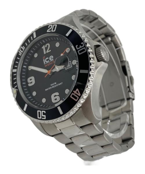 ice watch（アイスウォッチ）ice watch (アイスウォッチ) 腕時計 ブラックの古着・服飾アイテム