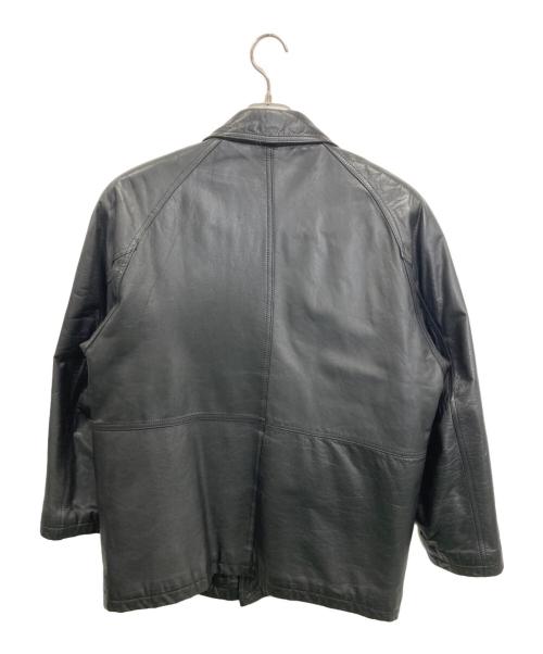 GETS（ゲッツ）GETS (ゲッツ) レザージャケット ブラック サイズ:Ｍの古着・服飾アイテム