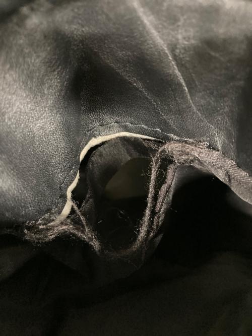 GETS（ゲッツ）GETS (ゲッツ) レザージャケット ブラック サイズ:Ｍの古着・服飾アイテム