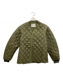 KL（ケーエル）の古着「キルティングコート」｜オリーブ