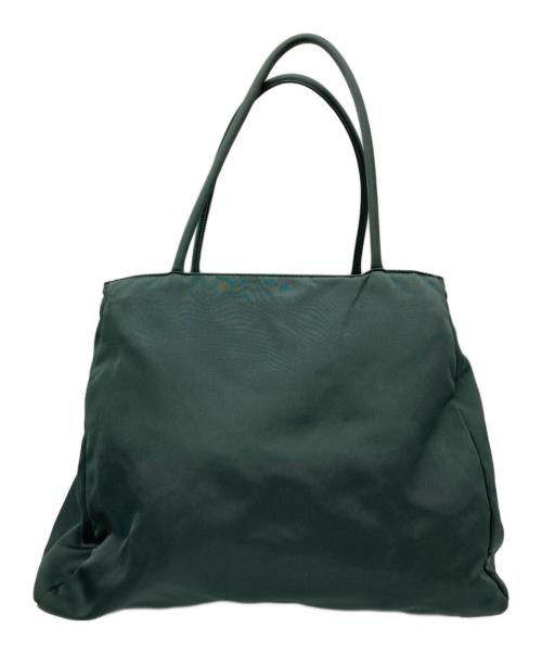 PRADA（プラダ）PRADA (プラダ) トートバッグ グリーンの古着・服飾アイテム