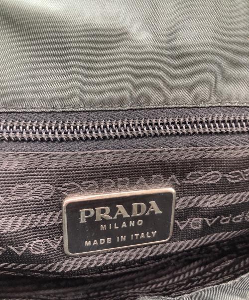 PRADA（プラダ）PRADA (プラダ) トートバッグ グリーンの古着・服飾アイテム