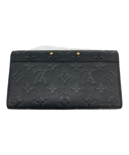 LOUIS VUITTON（ルイ ヴィトン）LOUIS VUITTON (ルイ ヴィトン) 長財布 ブラックの古着・服飾アイテム