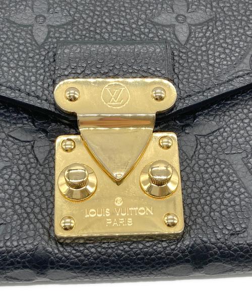 LOUIS VUITTON（ルイ ヴィトン）LOUIS VUITTON (ルイ ヴィトン) 長財布 ブラックの古着・服飾アイテム